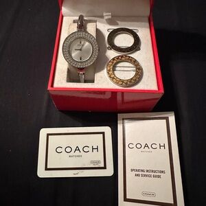 Vintage Coach Watch With Interchangeable Bezels